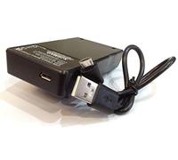 VW-VBT380 - Caricabatterie USB per fotocamera Panasonic HC-V210-GK V110 V160 V180 WX979 V250-EB V250GK V260 V270 V727-EB V720M V750-EB WX990-M WX990-M 0 WX97. 0 V770-EB V777 W858 Ricambi Accessori