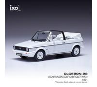 VW Volkswagen Golf MK1 cabriolet 1981 bianca 1:43 di IXO CLC590