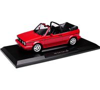 VW Volkswagen Golf MK1 Cabriolet rossa dal 1992 al 1/18 di NOREV 188626