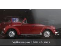 VW Volkswagen Käfer / Beetle 1302 LS Cabrio - 1971 - red - Atlas 1:43