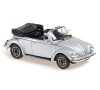 VW Volkswagen Käfer / Beetle 1303 Cabrio - 1979 - silver - Maxichamps 1:43