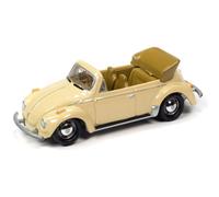 VW Volkswagen Käfer / Beetle Convertible - 1975 - Ivory - Johnny Lightning 1:64