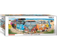 VW Volkswagen Kombination Panoramico 1000 Pezzi Puzzle 990mm x 330mm (Panzer)