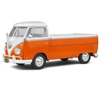 1950 Volkswagen VW T1 Pickup "Surfera" Naranja/Blanco 1:18 Solido S1806701