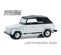 VW Volkswagen Thing Tipo 181 1973 Bianco Nero Soft Top 1:64 Greenlight 36090D