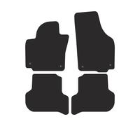 VW16-1 Set Tappetini Velluto Premium Pelle Rosso&Blu per Volkswagen Golf Plus 20