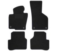 VW24-1 Set Tappetini Velluto STREAK Grigio per Volkswagen Passat B6 2005-2010 Fi