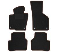 VW24-1 Set Tappetini Velluto STREAK Marrone per Volkswagen Passat B6 2005-2010 F