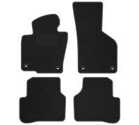 VW24-2 Set Tappetini Velluto STREAK Grigio per Volkswagen Passat B7 2010-2015 Fi
