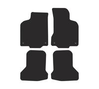 VW26-1 Set Tappetini Velluto Premium Pelle Blu per Volkswagen Polo III 1999-2002