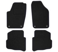 VW27-1 Set Tappetini Velluto STREAK Grigio per Volkswagen Polo IV 2002-2009 fiss