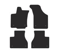 VW29-1 Set Tappetini Velluto Premium Pelle Rosso&Blu per Volkswagen Phaeton 2002