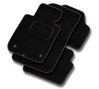 VW69-1 Set Tappetini Velluto STREAK Marrone per Volkswagen T-Roc dal 2017 tappet