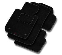 VW69-1 Set Tappetini Velluto STREAK Nero per Volkswagen T-Roc dal 2017 tappeto m