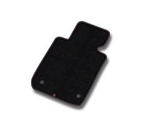 VW77-2 1pz Tappetino Velluto Premium Pelle Rosso&Blu per Skoda Citigo 2011-2019