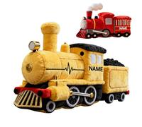 VWCSDSCS Cuscini personalizzati a forma di treno dei cartoni animati personalizzati che abbraccia il treno peluche cuscino imbottito auto divano letto soggiorno camera da letto bambini decorazione per