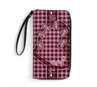 VWCSDSCS Portafogli personalizzato con scritta "Grandma's Little Sweethearts", idea regalo per madre e nonna da figlia e figlio, immagine dei cartoni animati con nome personalizzato, A26