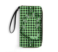 VWCSDSCS Portafogli personalizzato con scritta "Grandma's Little Sweethearts", idea regalo per madre e nonna da figlia e figlio, immagine dei cartoni animati con nome personalizzato, A28