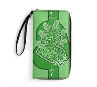 VWCSDSCS Portafogli personalizzato con scritta "Grandma's Little Sweethearts", idea regalo per madre e nonna da figlia e figlio, immagine dei cartoni animati con nome personalizzato, A18