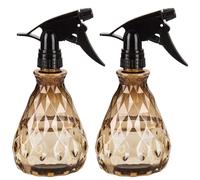 Vwoqiy 2 Pezzi 500 ML Spruzzino Nebulizzatore per Piante, Flaconi Spray, Bottiglie Spray Vuoto Riempibile, Spruzzino Nebulizzatore Flacone per Piante Fiori Giardino (Marrone)