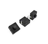 VWWJCCRO 100PCS Flashlight Button Switch 1A 30V CB-1212-112D 2Pin Ultra-Thin Middle of The Feet 12 * 12 * 9.1mm