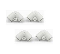 VWWJCCRO 10PCS Pneumatic Fitting KQ2L Series Right Angle Elbow Quick-Insertion Tracheal Joint KQ2L/04-00/06-00/08-00/10-00/12-00A(KQ2L08-00A (10PCS)) Barb Fittings