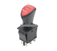 VWWJCCRO 1Pcs KCD4-604 6Pin Latching Forward-Stop-Back Slide Toggle Switch AC 250V 16A AC 125V 20A