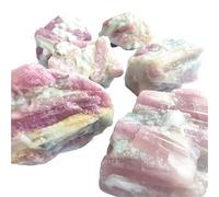 VWWJCCRO 30/50 / 70g Rosa Naturale Rubellite Brasiliana Tormalina Rossa Pietra Ruvida Rubellite Pietre Campioni di Cristallo Cristalli Decorazione Cristallo (Color : 30g, Size : 2-5cm)