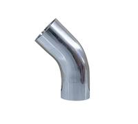 VWWJCCRO 304 316 Stainless Steel Extended Elbow Welded 45 Degrees Inside And Outside Smooth Pipe Fittings Welded Elbow Accessories(SS316,1") Barb Fittings