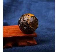 VWWJCCRO 40mm Crystal Meteorite Planet Ornaments Raw Stone Ball 's Teaching Play Creative Gift,A