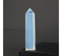VWWJCCRO 7-8cm Crystal Point Quartz Rainbow Wand Column Rose Rock Home Decor Stone (Color : Opal)