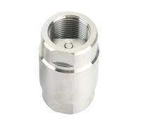 VWWJCCRO Ad alta pressione 1/8 "1/4" 3/8" 1/2 "3/4" 1" femmina 304 in acciaio inossidabile valvola di controllo unidirezionale olio dell'acqua di vapore di non ritorno (DN15-1l2)