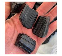 VWWJCCRO Black Tourmaline Rough Crystal Stone Home Decor Science Teaching Collection (Size : 1pcs (60-80g))