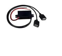 VWWJCCRO Convertitore di alimentazione USB tipo C da 48 V 36 V 24 V 12 V a 5 V DC DC Step Down 12 Volt Buck 5 Volt caricabatteria da auto (cavo nudo, 8-35 V _ 5 V 3 A)