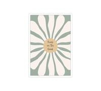 VWWJCCRO Focus On The Good Poster - Positive Thinking Wall Art for Growth Mindset, Inspirational Print for Dorm Room Home Office Classroom Decor(Unframed,12x18inch(30x45cm))