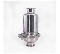 VWWJCCRO Length 245mm Fit 19/25/32/38/51mm Pipe x 1.5" 2" Tri Clamp in-Line Filter Strainer Beer Brewing SUS 304 Stainless Steel(51mm K64mm,300 Mesh) Barb Fittings