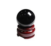 VWWJCCRO Obsidian Crystal Ball Ornaments Stone Polished Seven Star Array Feng Shui Opening Ceremony,30mm