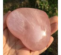 VWWJCCRO Rose Quartz Crystal Heart