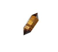 VWWJCCRO Tigereye Crystal Column Double-Pointed Stone Quartz Decoration Ornament Ornaments