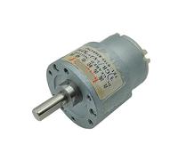 VWWJCCRO ZGB37 Mini 37 millimetri Metal Gear avviamento elettronico DC 6V-12V 200RPM a bassa velocità grande coppia cambio di coppia Riduzione avviamento elettronico 1 Pz