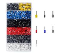 VXC9 16-6 Pinza A Crimpare Esagonale, Cricchetto E Set Di Pinze A Crimpare Autoregolabili 0,08-16 Mm² 28-5 AWG For Terminali Tubolari(1900pcs Terminals)