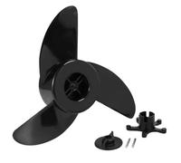 VXDEFP Elica Fuoribordo, Eliche a 3 Pale for Barche, Motore Elettrico fuoribordo, elica e Dado di Montaggio, elica fuoribordo for canotti marini, Sostituzione elica