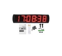 VXDEFP Grande Orologio for Conto alla rovescia a LED, Timer for Maratona, Controllo App for Esterni, treppiede, 5 Pollici Garage della Palestra Domestica(Suit A)