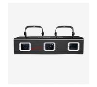 VXDEFP Luci per feste LED a tre teste 3 colori/6 colori RGB Full Color Light DJ Disco Ball Christmas Stage Lighting professionale