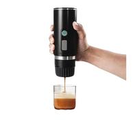 VXDEFP Macchine da caffè,Caffettiera portatile, Macchina for caffè da viaggio 3 in 1 adatta for Capsule/Polvere Macchina for caffè espresso elettrica for auto e casa Campeggio Viaggio