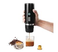 VXDEFP Macchine da caffè,Caffettiera portatile, Macchina for caffè da viaggio 3 in 1 adatta for capsule/polvere Macchina for caffè espresso elettrica for auto e casa Campeggio Viaggio