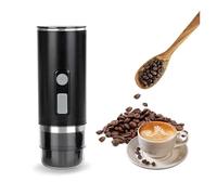 VXDEFP Macchine da caffè,Caffettiera portatile, Macchina for caffè espresso italiana portatile 3 in 1, caffettiera elettrica a carica rapida adatta for capsule/polvere for campeggio