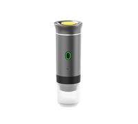 VXDEFP Macchine da caffè,Caffettiera portatile, Macchina for caffè espresso portatile elettrica for casa/auto/campeggio 3 in 1, macchina for caffè da viaggio con capsule ricaricabili wireless(Grey)