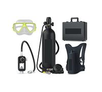 VXDEFP Set bombole per Immersioni subacquee 2L Immersioni Subacquee for Immersioni Subacquee con Rebreather for Immersioni Subacquee(Noir)