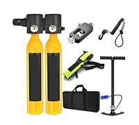 VXDEFP Set bombole per Immersioni subacquee Bombola di Ossigeno Portatile di Ricambio for Immersioni Subacquee Portatile Doppia Muta da Sub Portatile(Yellow)